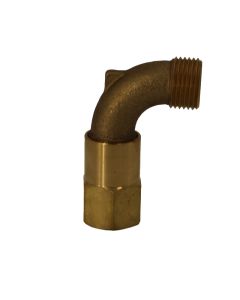 Bear-8810-ELL-Brass Swivel Elbow, 3/4" FPT X 3/4" GHT
