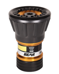 Bear-HS-075-HotShot‚ Multi-Pattern Hose Nozzles, 3/4" Hose Thread